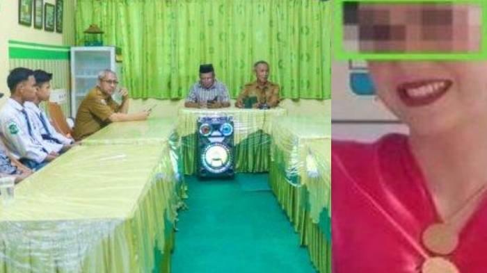 SMKN 2 Majene batal memberikan hadiah uang dan piagam penghargaan kepada siswa pemenang Festival Sayyang Pattuduq pada upacara bendera, Senin (15/1/2024).