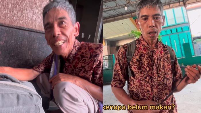Senyum Penjual Ikat Pinggang Diberi Driver Ojol Rp 50 Ribu, Sempat Nangis Kelaparan usai Uang Dicuri