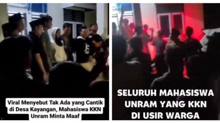 Seorang mahasiswi KKN viral di media sosial seusai menyebut tak ada gadis yang cantik di Desa Kayangan