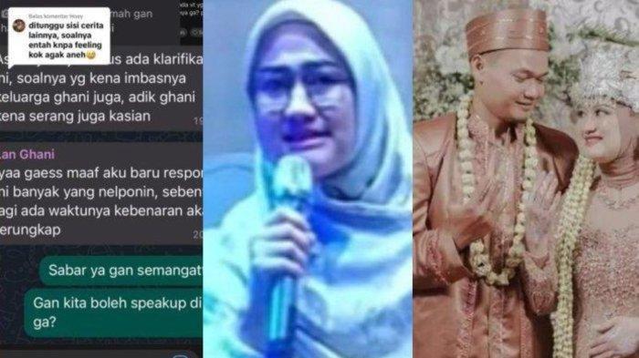 Sherin kasihani mantan suaminya yang dihujat.