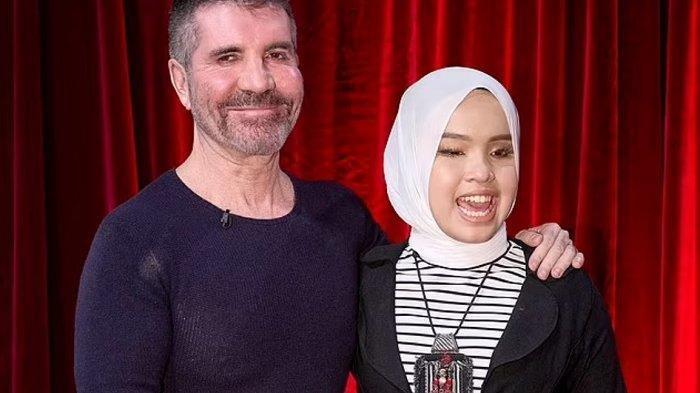 Simon Cowell dan Putri Ariani.