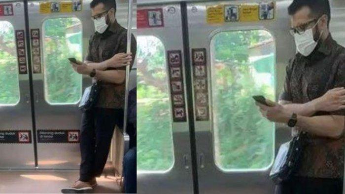 Sosok Artis yang humble naik KRL meskipun hartanya puluhan miliar
