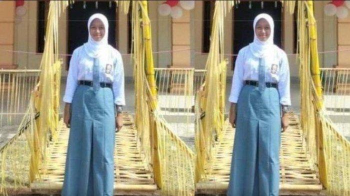 Sosok calon paskibraka yang meninggal dunia saat hendak melakukan salat dzuhur.