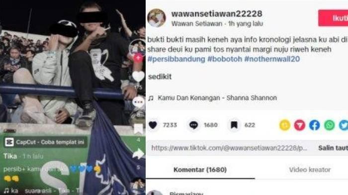 Sosok suami dari Tika Kartika perempuan yang viral dilamar kekasihnya di Stadion Si Jalak Harupat, Kabupaten Bandung, muncul membeberkan bukti pernikahan.