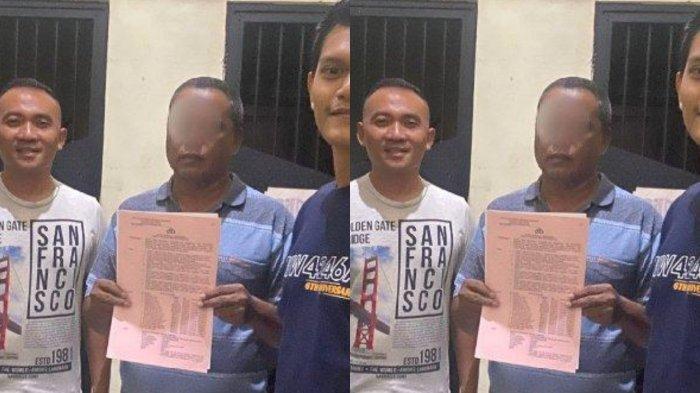 SUAMI NIKAH LAGI - Tampang, MJ (56), seorang purnawirawan warga Kecamatan Watulimo, Kabupaten Trenggalek harus menjadi tersangka usai nekat palsukan akta cerai untuk nikah lagi. Satreskrim Polres Tulungagung menangkap MJ atas laporan dari istrinya, SM (47) warga Desa Karangtanjung, Kecamatan Candi, Kabupaten Sidoarjo.