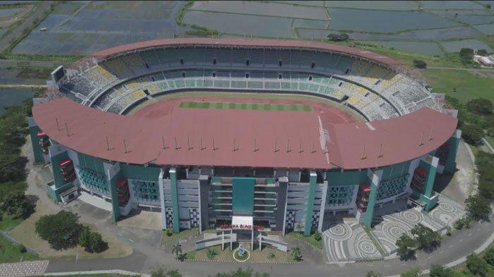 Suasana Stadion GBT Surabaya yang menjadi venue Piala Dunia U-17 2023