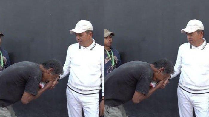 DIBALAS - Seorang warga Bekasi bernama Suryadi (65) membuat Gubernur Jawa Barat Dedi Mulyadi salut. Suryadi ini merupakan salah satu warga yang rumahnya digusur. Suryadi ngaku ikhlas rumahnya digusur kini dapat balasan Dedi Mulyadi .
