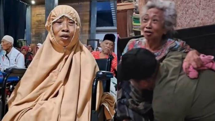 ANAK BUANG IBU - Mbah Siti Fatimah, ibu yang dikirim ke panti jompo Griya Lansia Khusnul Khatimah di Malang, Jawa Timur oleh empat anaknya. Siti Fatimah berasal dari Perlis, Kota Surabaya, Jawa Timur.