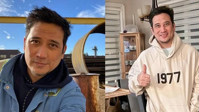 Kolase foto Tengku Firmansyah yang bekerja di salah satu perusahaan pabrikasi komponen kapal di Kanada.