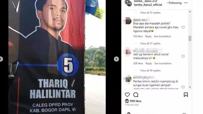 Thariq Halilintar dipertanyakan soal kemampuan urus rakyat.