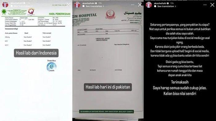 TikToker asal Pakistan Akash Elahi akhirnya merilis bukti yang menerangkan bahwa ia tak menularkan HIV ke selebgram Venny Alberti usai sang istri ngaku terkena penyakit seksual.