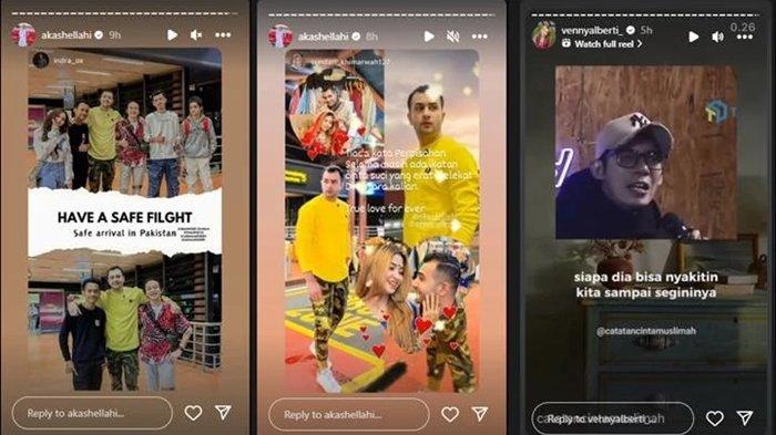 TikToker tampan Akash Elahi pamer momen berada di bandara jelang pulang kampung ke Pakistan. Sementara itu, Venny Alberti masih mengisyaratkan kesedihan serta kekecewaan di tengah rumor perselingkuhan Akash dan wanita lain.