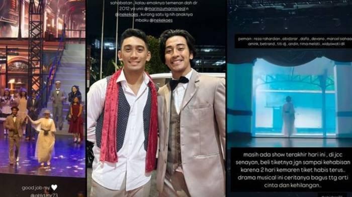 AKTIVITAS ABIDZAR - Umi Pipik pamer momen Abidzar Al-ghifari main drama musikal. Sebelumnya ia dihujat karena pernyataan kontroversialnya terkait film A Business Proposal.