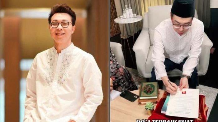 RICHARD LEE MUALAF - Ustaz Derry Sulaiman membagikan momen Richard Lee memeluk agama Islam, Rabu (6/3/2025). Sebelumnya, pada Februari 2025, YouTuber ini sempat dirumorkan mualaf.