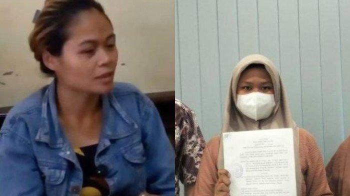 BERITA VIRAL TERPOPULER: Seorang ibu hamil, Ika Riska, melawan begal seorang diri di Kota Tasikmalaya. Pelaku kini berhasil diamankan polisi di Polsek Mangkubumi, Polres Tasikmalaya Kota, Selasa (4/2/2025) - IV (tengah) bersama ibu dan pengacaranya menunjukkan bukti-bukti yang akan digunakan untuk melaporkan ayahnya ke polisi pada Senin, (3/2/2025). IV tak dinafkahi selama 10 tahun hingga harus jualan gorengan di sekolah.
