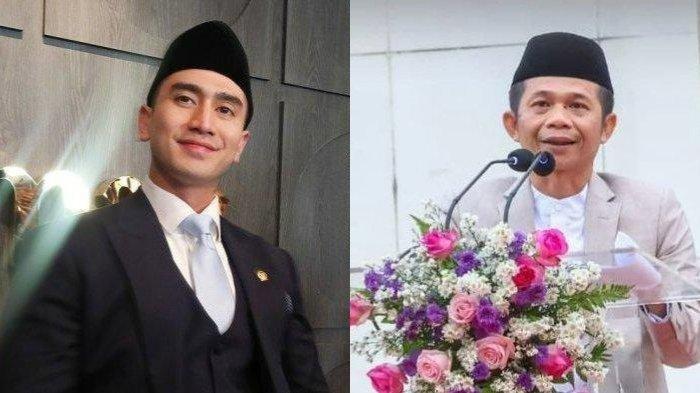 DITANTANG - Kolase foto artis sekaligus anggota DPR RI, Verrell Bramasta (kiri) dan Bupati Purwakarta, Saepul Bahri Binzein alias Om Zein (kanan). Terbaru, Om Zein tantang Verrel Bramasta untuk ikut terjun langsung tangani siswa nakal imbas kritik program pendidikan militer gagasan Gubernur Jawa Barat, Dedi Mulyadi.