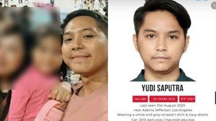Tangkapan layar unggahan WNI bernama Yudi Saputra dilaporkan hilang di Los Angeles, California, Amerika Serikat. Yudi hilang saat menjadi sopir Uber.