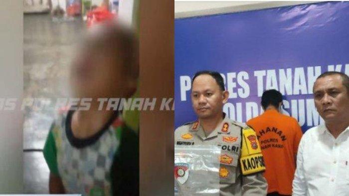 Wajahnya dibogem, anak 4 tahun menjerit minta ampun, ayah cuek malah video call istri.