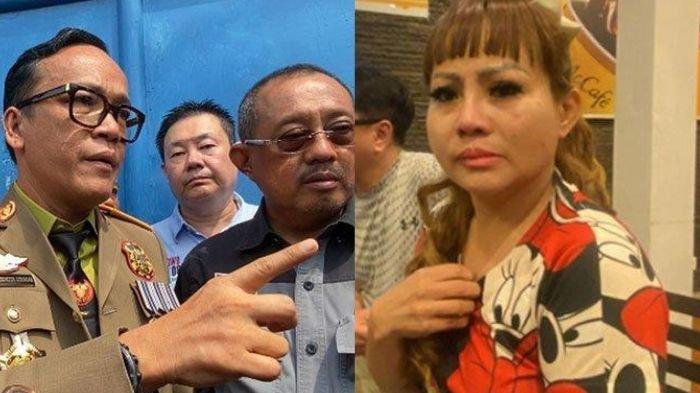 BIADAB - Wamenaker Noel bersama Wakil Walikota Surabaya Armuji sidak di gudang milik Jan Hwa Diana, UD Sentosa Seal di Margomulyo Permai, Surabaya, Jawa Timur pada Kamis (16/4/2025).