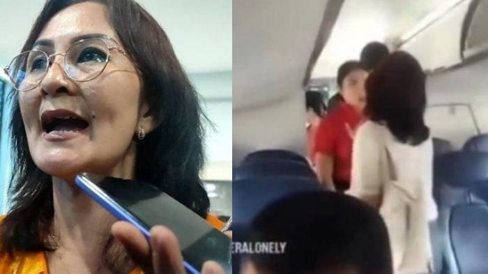 ANGGOTA DPRD SUMUT VIRAL - Viral wanita diduga anggota DPRD berinisial MZ bikin keributan di pesawat gegara koper. Video viral itu dibagikan akun X @neVerAl0nely Senin (14/4/2025).