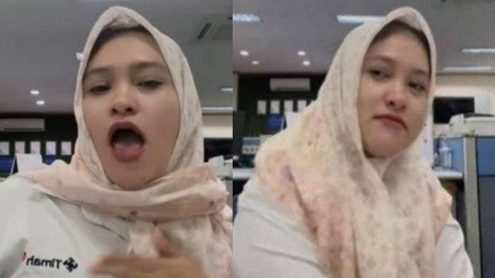 KARYAWAN HINA HONORER - Kolase foto Dwi Citra Weni karyawan PT Timah milik BUMN viral di media sosial seusai hina honorer pakai BPJS Kesehatan, Selasa (1/2/2025). Sosok Citra Wenny alias Wenny Myzon, karyawan BUMN yang hina pengguna BPJS.