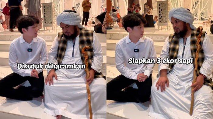 MASAK RENDANG LAGI - Tangkapan layar unggahan akun Instagram @willie27_, Kamis (27/3/2025). Bersama Ustaz Derry Sulaiman, ia membahas konten masak besar rendang di Palembang yang viral.