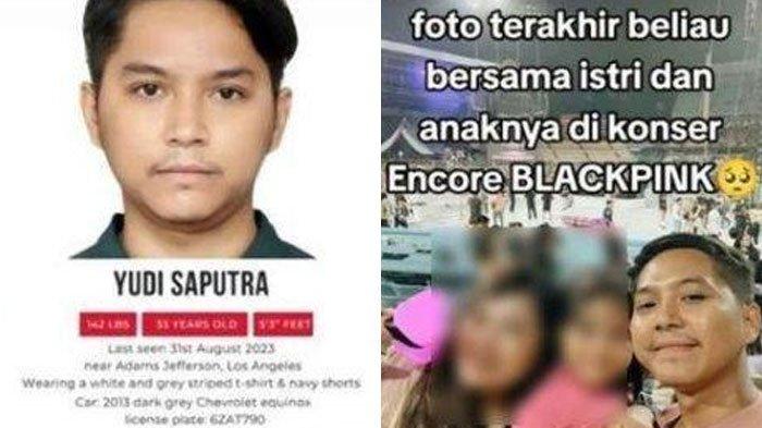 Yudi Saputra WNI yang hilang di LA, kini telah ditemukan keberadaannya