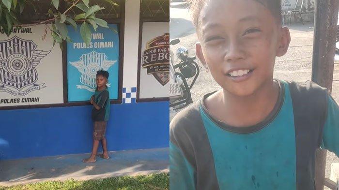 Aksi polisi ke anak jalanan yang minta makan disorot
