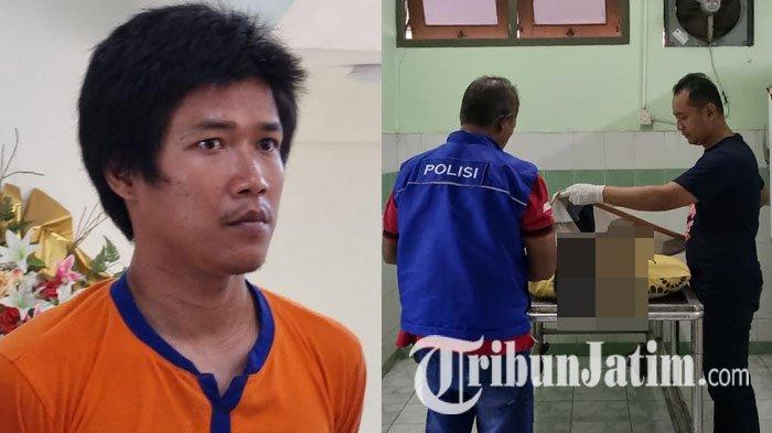 Muhammad Qo'ad Afa'aul Kirom alias Afan tega menghabisi nyawa anaknya dengan pisau dapur di rumah kontrakan di Gresik, Sabtu (29/4/2023). Pelaku ingin anaknya segera masuk surga.