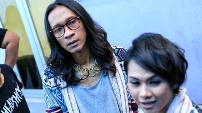 Aming Sugandhi dan Evelyn Nada Anjani ditemui di kawasan Tendean, Jakarta Selatan, Kamis (19/1/2017).