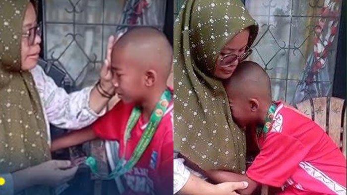 Egi, bocah SD juara 2 lomba renang tapi tak dapat medali. Diduga korban kecurangan panitia.