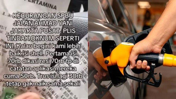 Curhatan pengemudi mobil dicurangi SPBU viral di media sosial. Ia membeli pertalite 10 liter namun isi tangki justru tak bertambah.