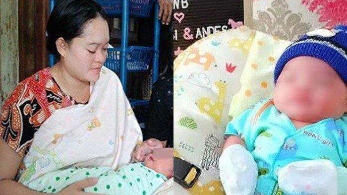 Orangtua bayi baru lahir yang diberi nama M Prabowo Gibran ternyata usai melahirkan langsung mencoblos untuk menggunakan hak pilih suaranya.