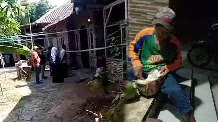 Rumah tempat Rauf disiksa ibu kandungnya hingga tewas di Desa Parigimulya, Kecamatan Cipunagara, Kabupaten Subang, Jawa Barat.