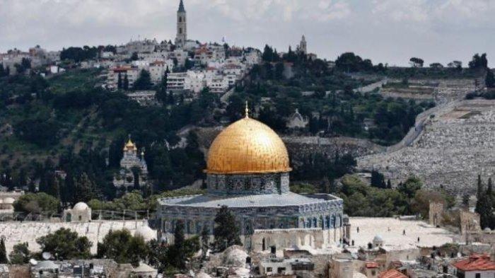 ilustrasi masjid al aqsa yang sedang dibicarakan di tengah konflik Israel-Palestina