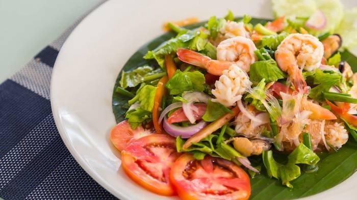 Ilustrasi salad sayur