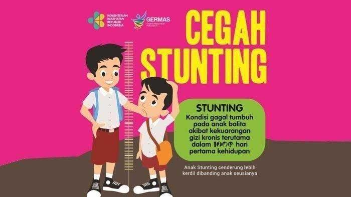 Ilustrasi stunting, kondisi gagal tumbuh pada anak.
