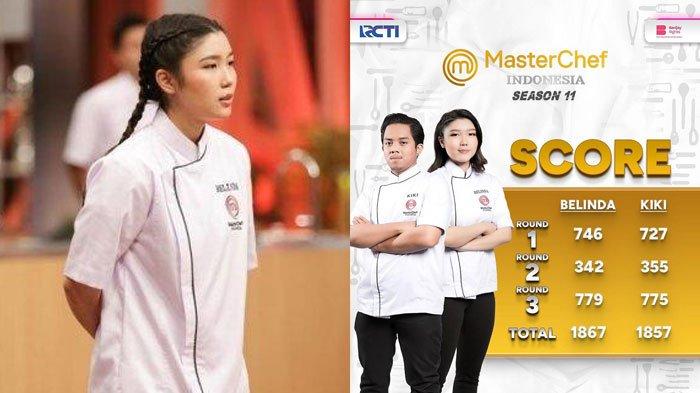 Kemenangan Belinda Christina dari Kiki di MasterChef Indonesia 11 jadi sorotan publik