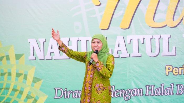 Ketua Umum PP Muslimat NU Khofifah Indar Parawansa mengajak jamaah Muslimat NU dan seluruh masyarakat NU untuk kerja keras dan merajut kembali persaudaraan pasca diumumkannya putusan MK terkait Pilpres 2024.