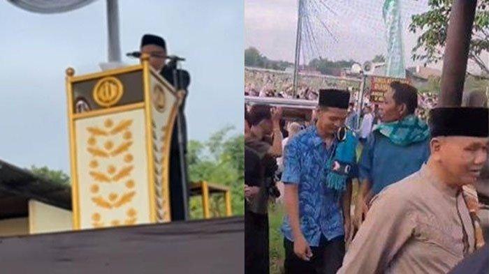 Khotbah singgung politik, jemaah salat Id langsung bubar dan teriaki khotib