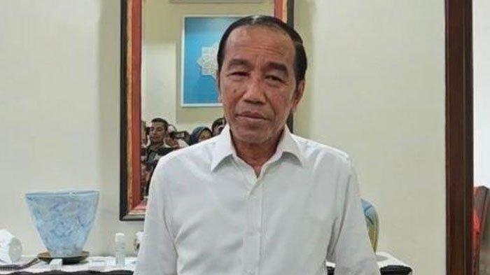 KONDISI WAJAH JOKOWI - Kondisi wajah Presiden ke-7 RI Joko Widodo alias Jokowi terlihat pucat dengan mata yang sembab dan bibir yang berwarna pucat pasi. Di sisi lain, Jokowi tanggapi kemunculan kapal TB JKW Mahakam di tengah polemik tambang nikel di Raja Ampat, Sabtu (14/6/2025).