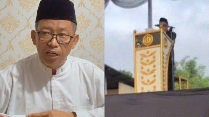 Seorang khotib salat Idul Fitri ceramah kecurangan pemilu 2024 tengah viral di media sosial. Ia disorot karena diduga ditinggal pergi jemaahnya.
