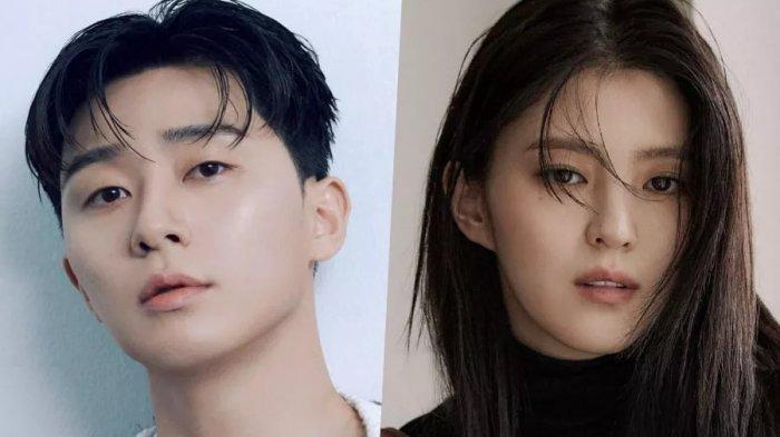 Potret Park Seo Joon dan Han So Hee yang bermain peran di serial Netflix Gyeongseong Creature.