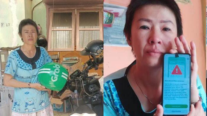 PELANGGAN POLISIKAN OJOL - Sosok Rosdewi (40), driver ojol di Kota Jambi yang kini jadi pemulung usai akunnya disuspend Grab. Hal itu terjadi setelah ia terlibat keributan dengan seorang konsumen, yang videonya viral di media sosial.