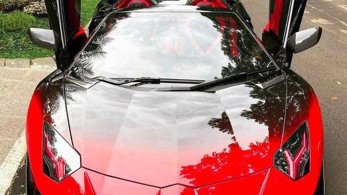 Penampakan Lamborghini milik Raffi Ahmad.