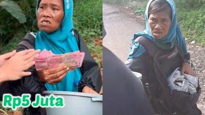 Pengemis Baliah sudah tak pegang uang donasi Rp5 juta