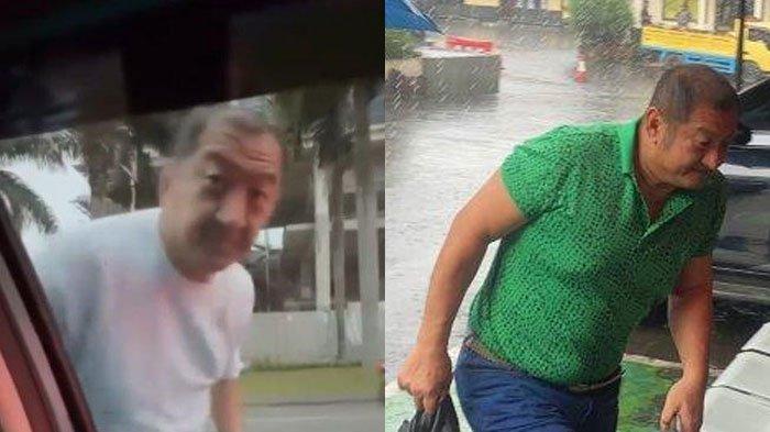 TEROR PENGUSAHA KOI - Sebuah video yang memperlihatkan seorang pria menggedor kaca mobil sambil membawa senjata api viral di media sosial. Insiden ini terjadi di kawasan Kota Baru Parahyangan, Kabupaten Bandung Barat (KBB), Jawa Barat. HS tiba di Polres Cimahi untuk menjalani pemeriksaan, Senin (3/3/2025).
