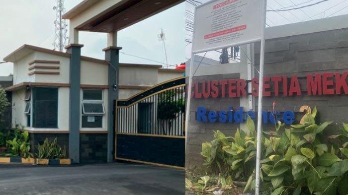RUMAH WARGA DIGUSUR - Suasana Cluster Setia Mekar Residence 2, Tambun Selatan, Kabupaten Bekasi, Senin (3/2/2025). Penghuni bingung hal ini bisa terjadi padahal mereka punya SHM. Menteri Agraria dan Tata Ruang/Kepala Badan Pertanahan Nasional (ATR/BPN) Nusron Wahid mengaku tak tahu alasannya.
