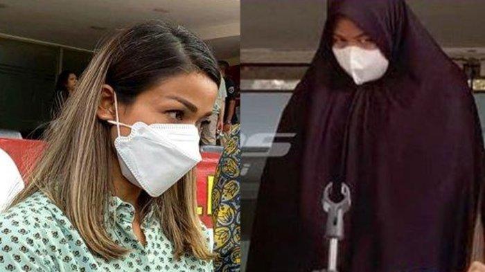 Riri Khasmita (kerudung hitam) terbukti menggelapkan beberapa aset berupa surat tanah milik ibu Nirina Zubir.