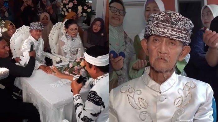 Sosok Aki Jaya, lansia 90 tahun menikahi kerabat Dedi Mulyadi